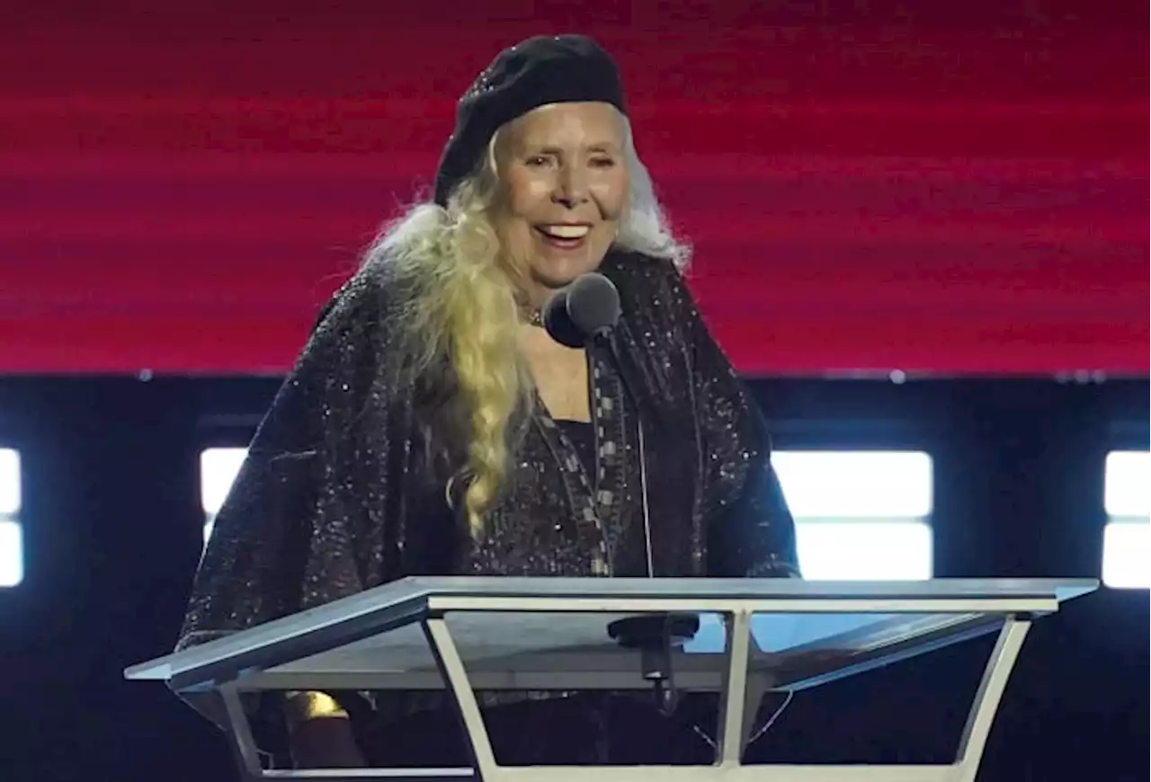 Generations sing to Joni Mitchell in pre-Grammys tribute