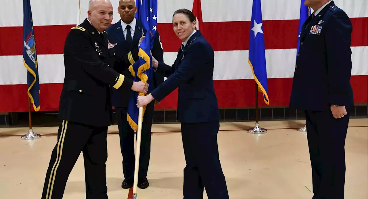 First female commander to lead NY's Air National Guard sworn in