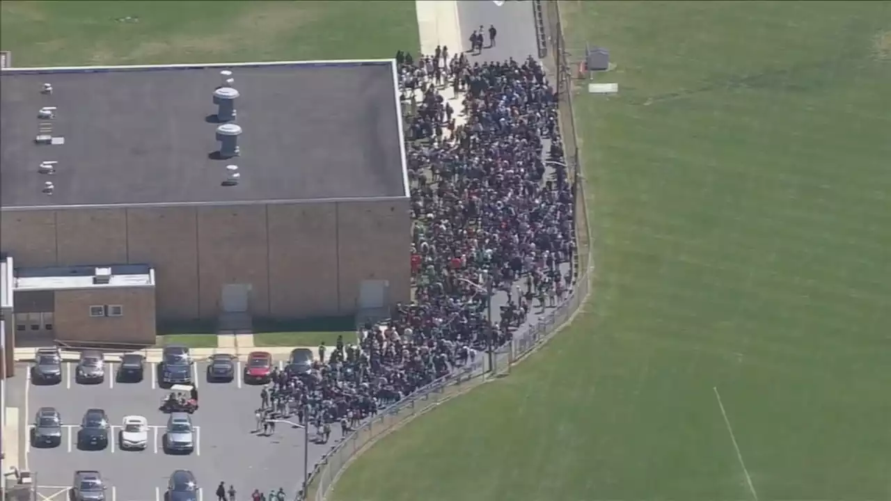 Cherry Hill High School East students walk out in protest over teacher transfers