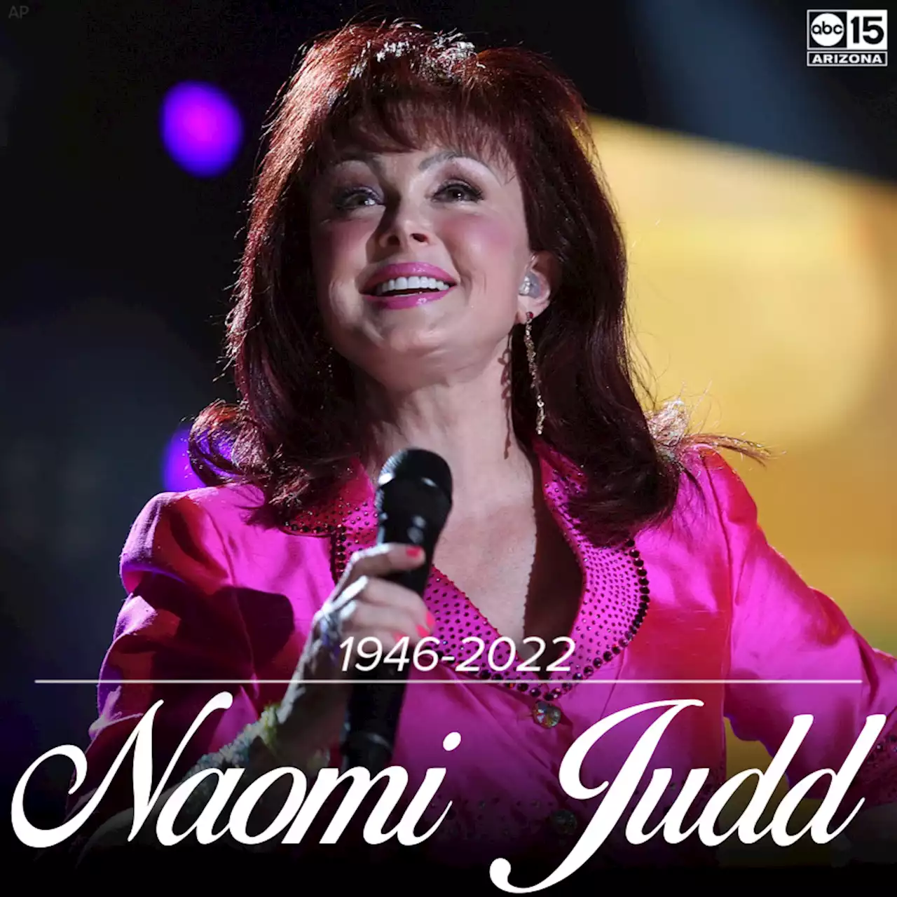 Naomi Judd, of Grammy-winning duo The Judds, dies at 76