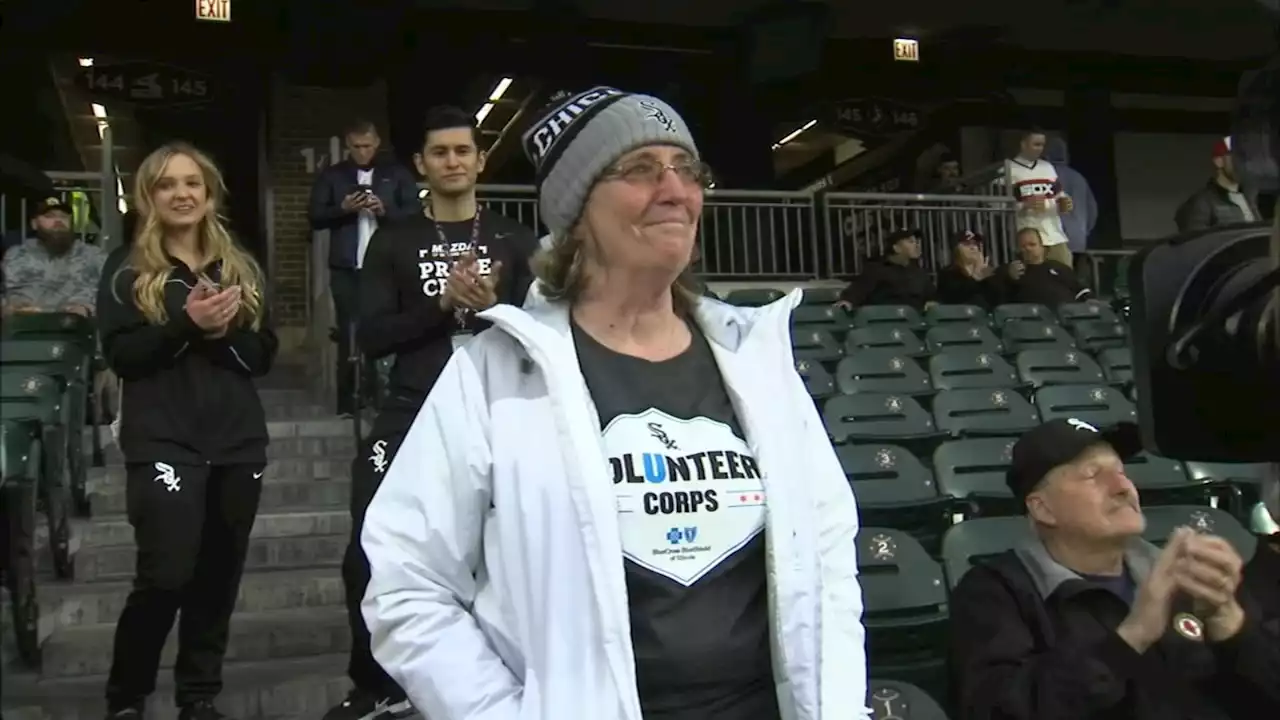 Chicago White Sox honor retired nurse who flew to Europe to help Ukrainian refugees