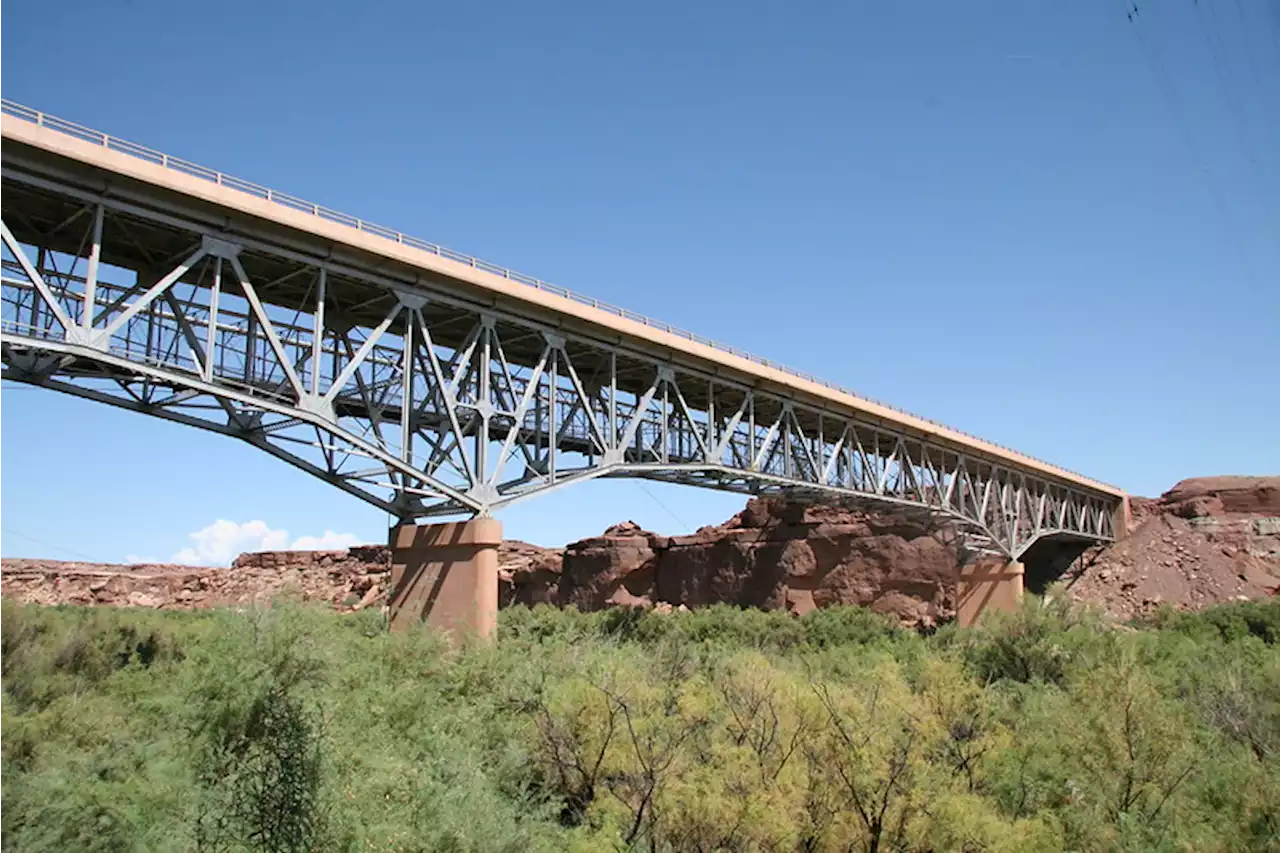 Big bridge history near little Cameron | ADOT