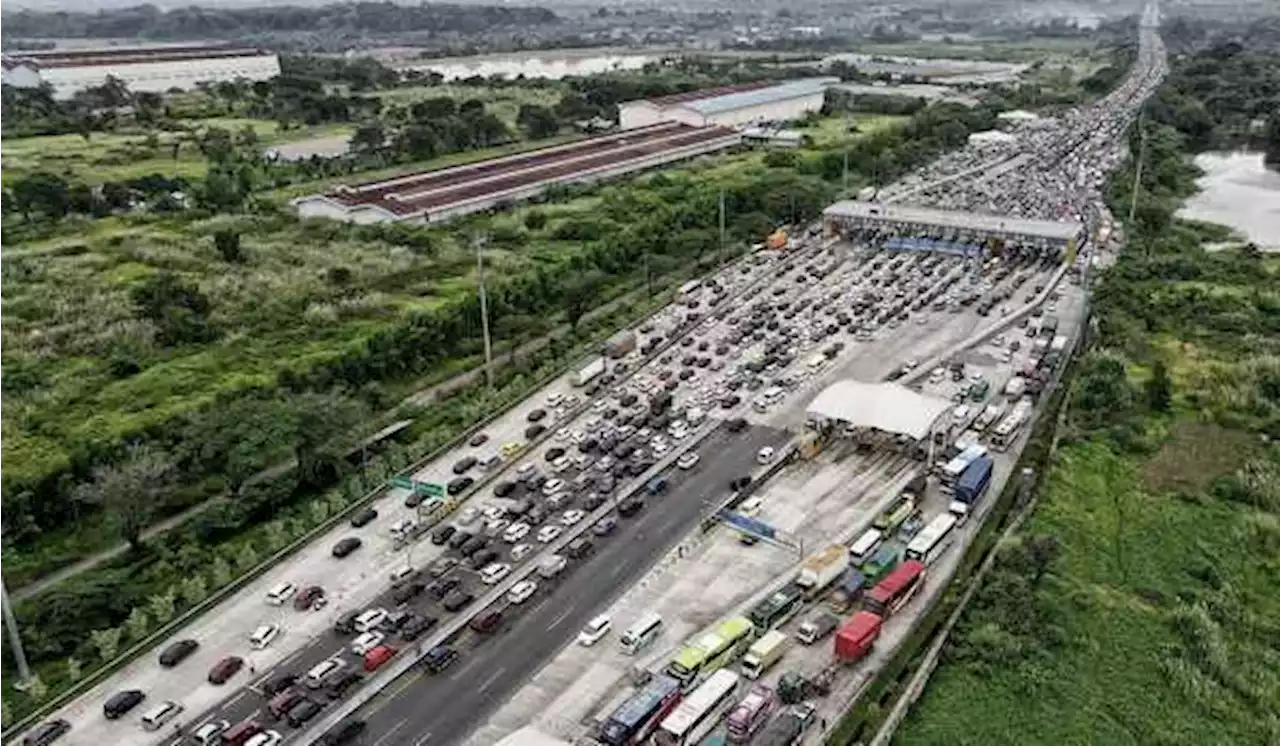 Polisi Ubah Satu Arah Jadi Contra Flowdi KM 47-KM 414