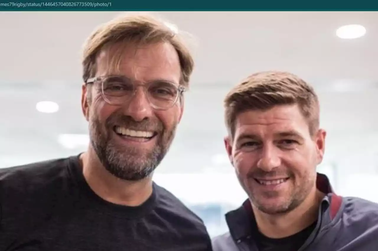 Reaksi Steven Gerrard Lihat Juergen Klopp Perpanjang Kontrak di Liverpool - Bolasport.com