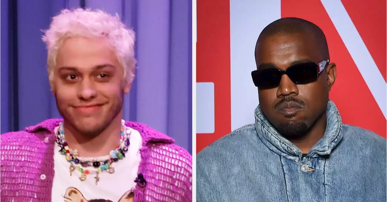 Pete Davidson Reportedly Joked About Kanye West In A New Stand-Up Set