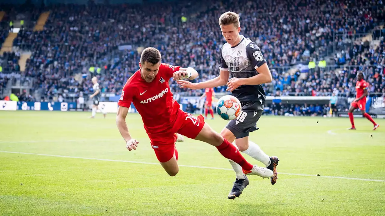 1:1 in Bielefeld! Hertha verpasst vorzeitigen Klassenerhalt