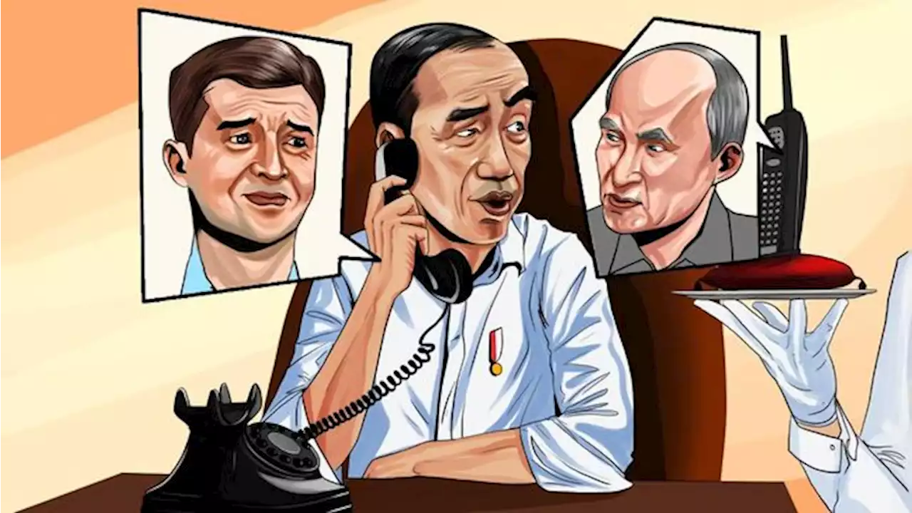 Jokowi Telepon Putin & Zelensky, RI Bisa Jadi Juru Damai?