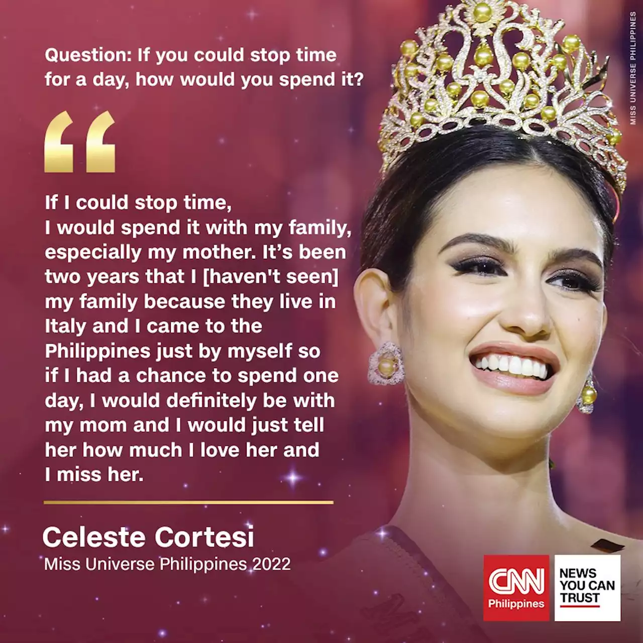 Pasay's Celeste Cortesi crowned Miss Universe Philippines 2022