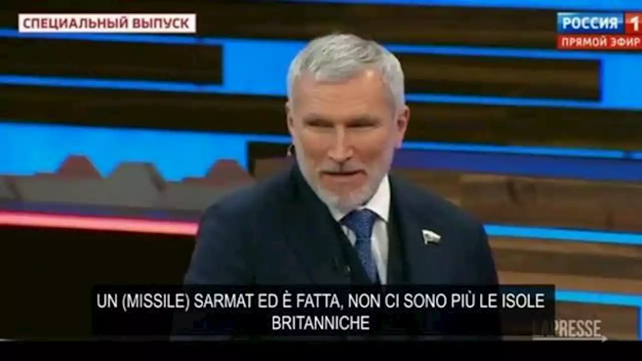 La tv russa: «Un missile Sarmat e Londra sparirebbe in 202 secondi, Berlino in soli 106»