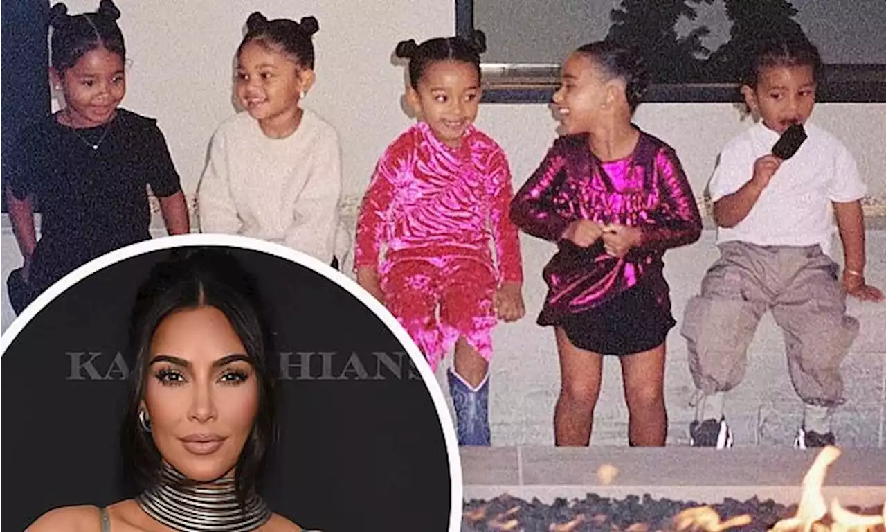 Kim Kardashian posts family after she was slammed for Disneyland snaps