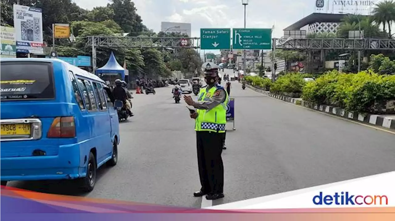 Lalin Puncak Bogor H-2 Lebaran Siang Ini Normal, Ada Macet di Pasar Cisarua