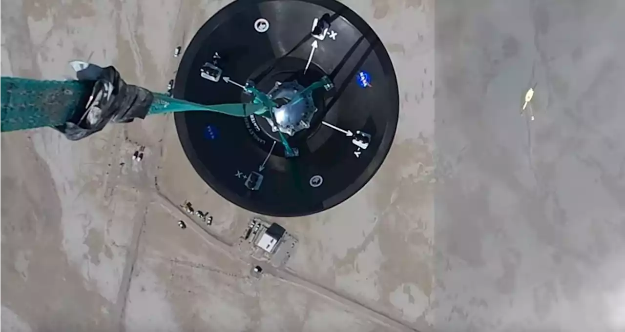 NASA drops capsule from 1,200 feet to test Mars Sample Return | Digital Trends