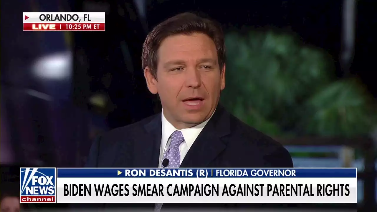 DeSantis hits back at Biden's ‘book burning’ comment: ‘We want education, not indoctrination’