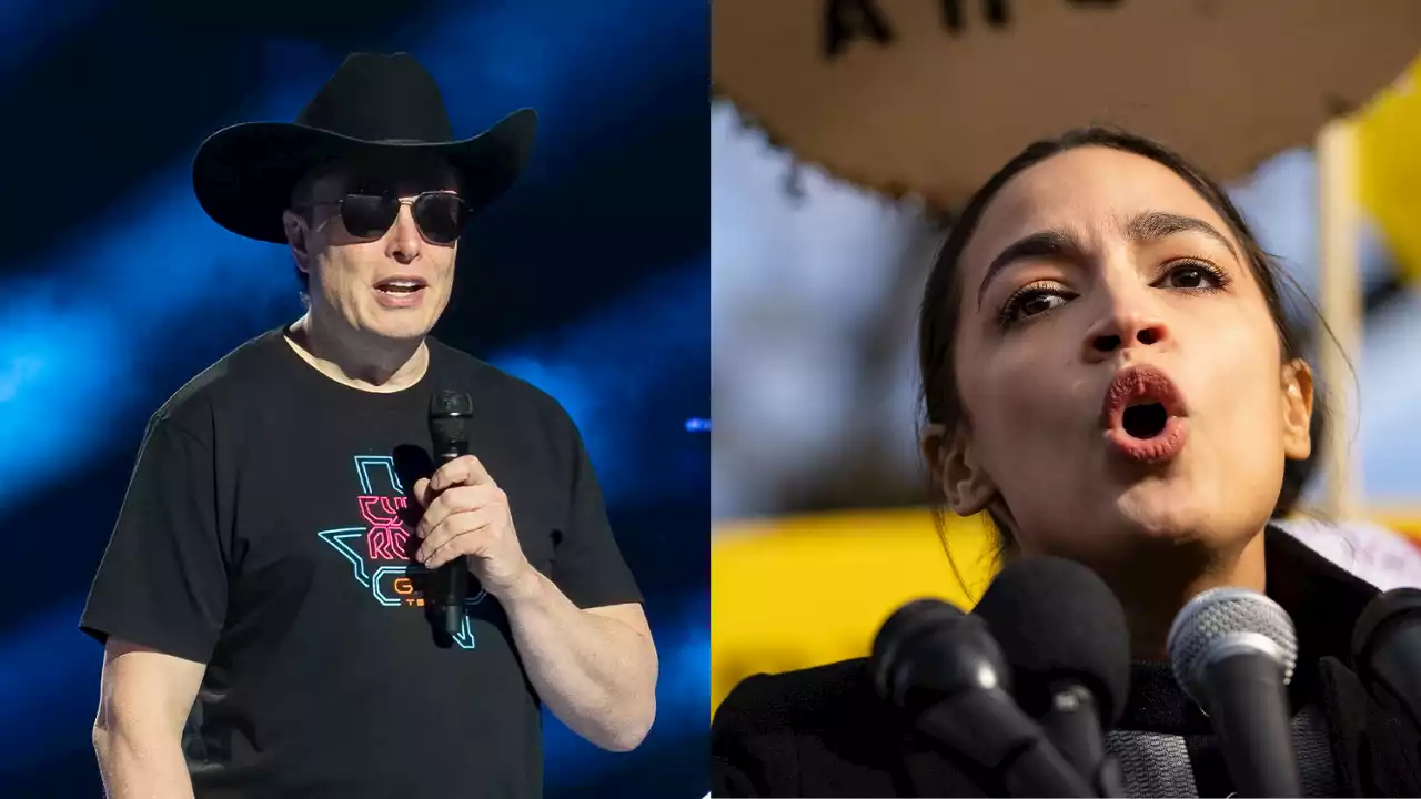 Elon Musk tells AOC to 'stop hitting on me' after Twitter purchase criticism