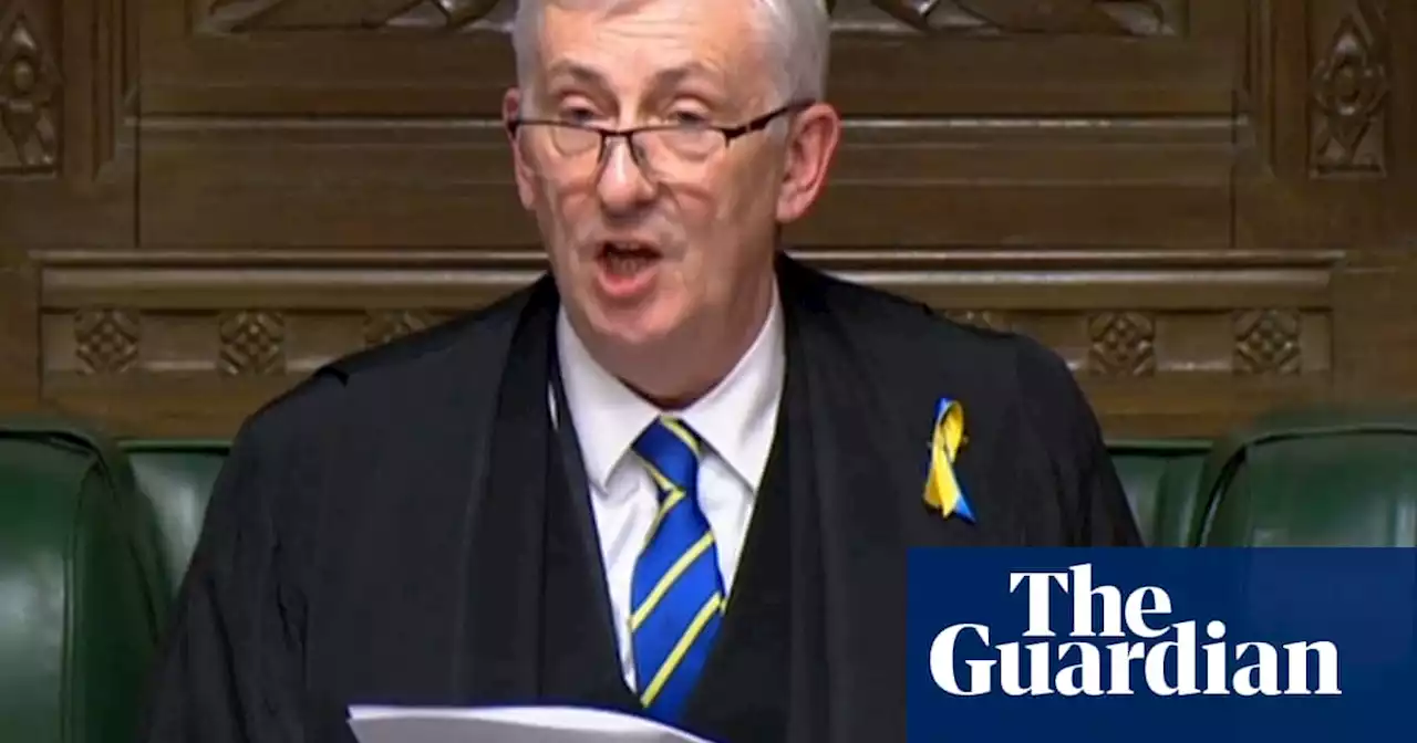 Speaker calls for overhaul of UK parliament after series of scandals