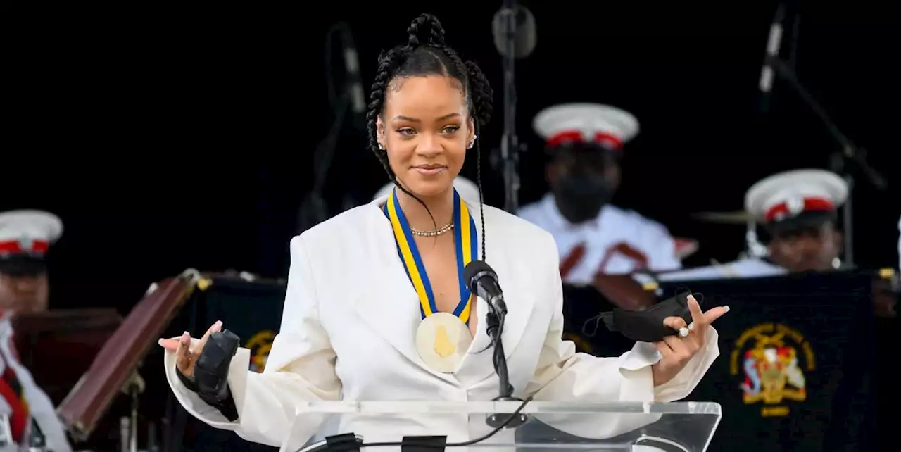 Rihanna Celebrates Her First National Heroes Day