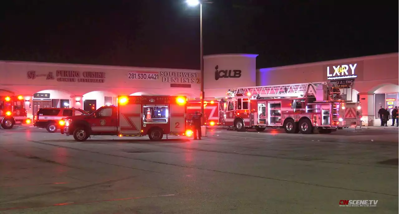 3 people hospitalized after fire at crowded southwest Houston nightclub