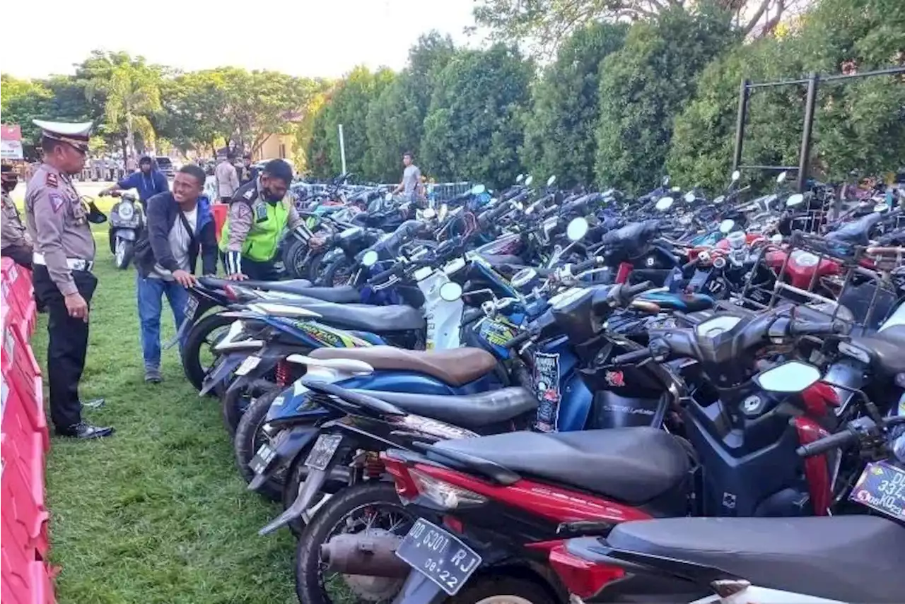 Perintah Kapolda Sulsel Irjen Nana Sudjana, 1.500 Motor Balap Liar Dikandangkan 3 Bulan