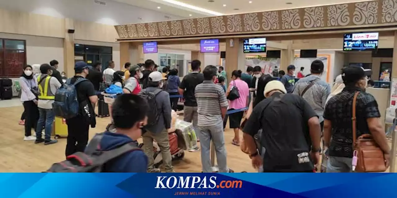 Puncak Arus Mudik di Bandara Sentani Jayapura Capai 6.034 Penumpang