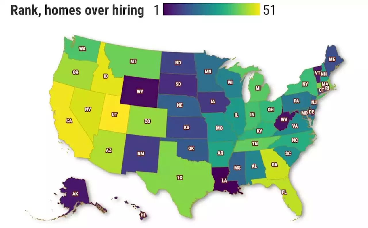 Not just California: Hiring outpaces homebuilding