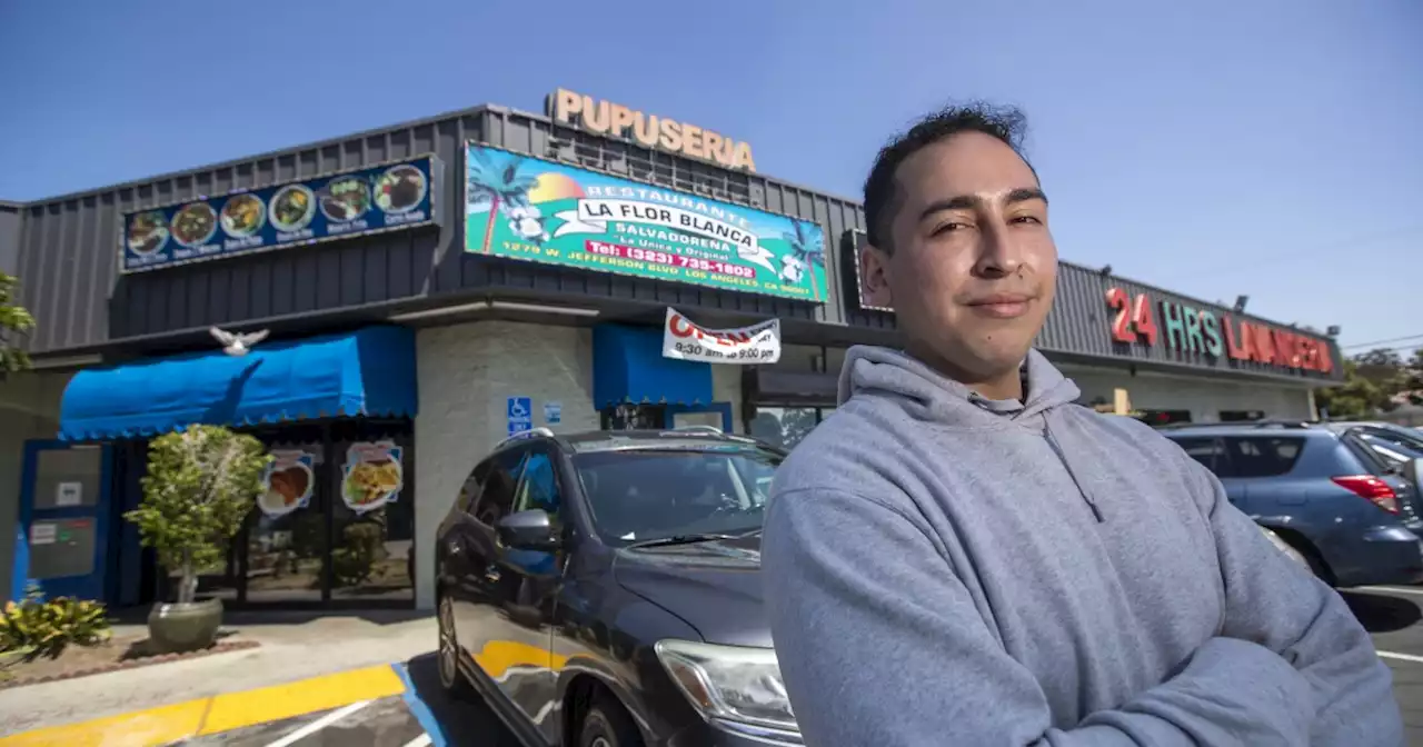 Column: Their pupuserias survived the riots. Now, Central Americans thrive in South L.A.