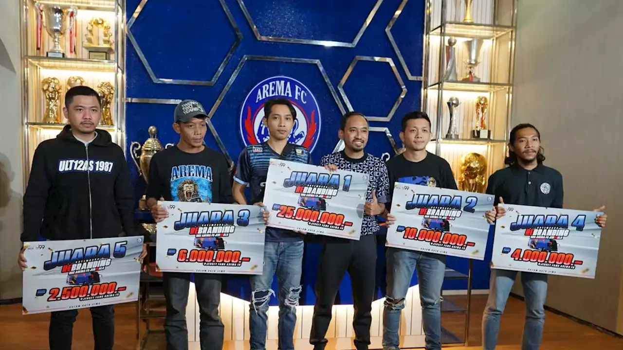 Hadiah Meningkat Drastis, Bos Arema FC Umumkan Pemenang Sayembara Rebranding Bus