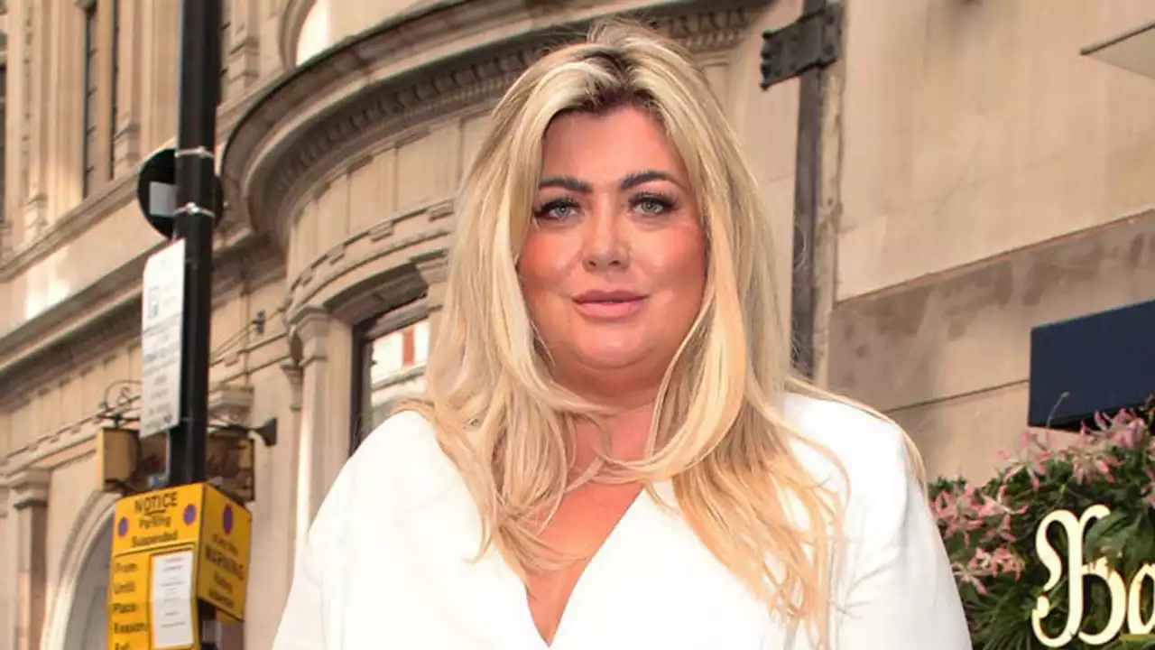 Gemma Collins shares picture of fiancé's eye injury as he returns from hospital