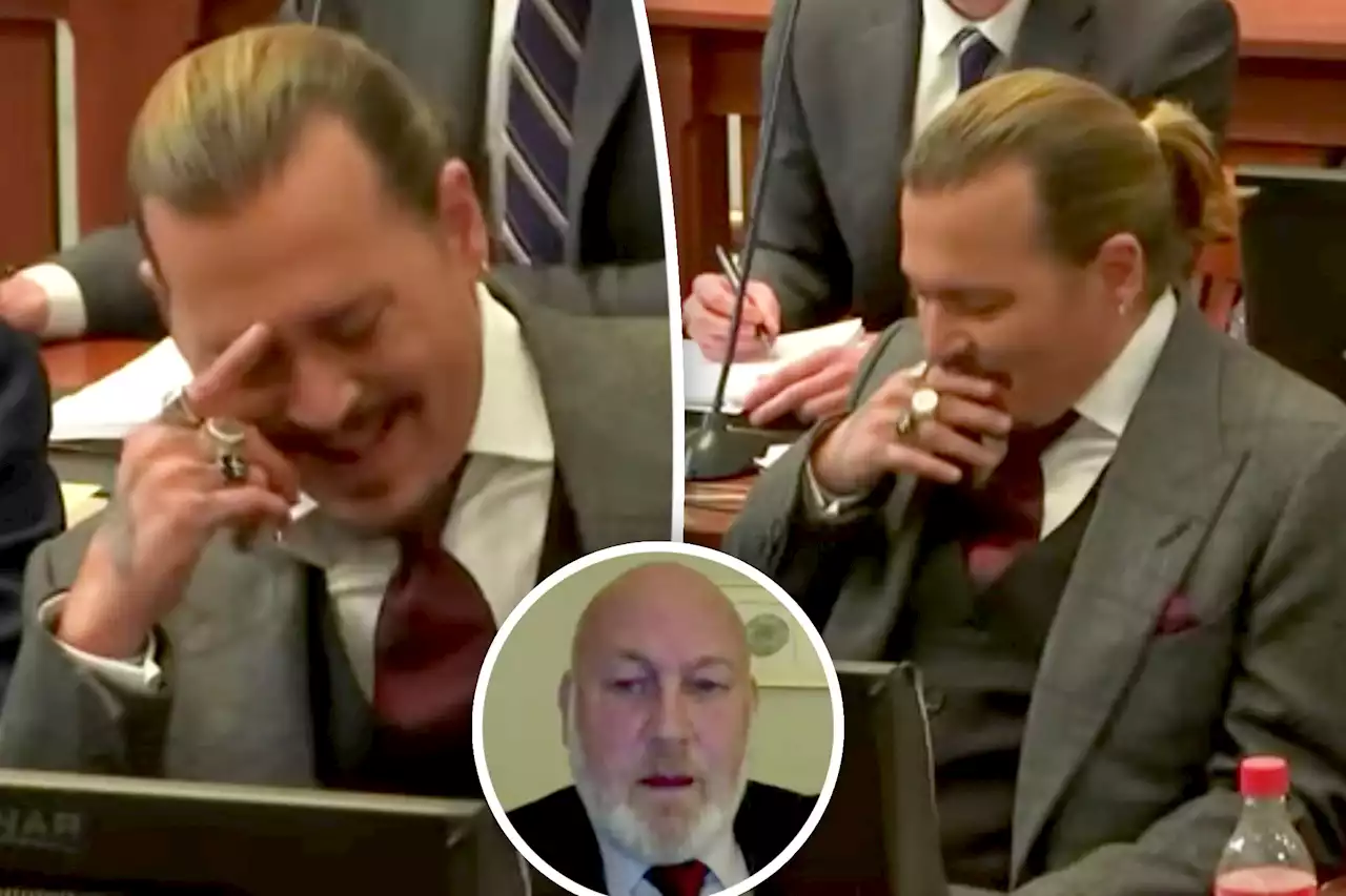 Johnny Depp laughs in court as bodyguard is asked if he saw actor’s penis