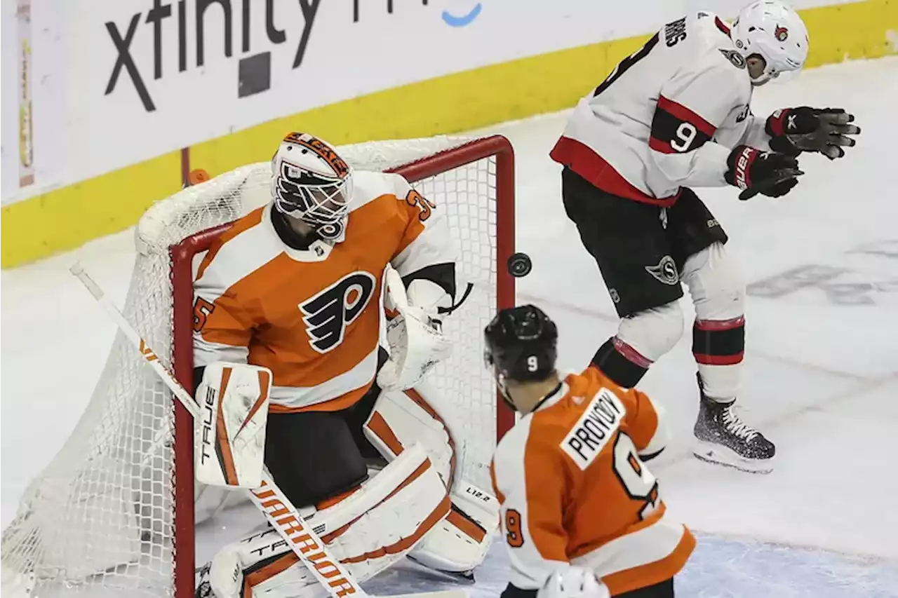 Flyers lose final game of season 4-2 to Senators