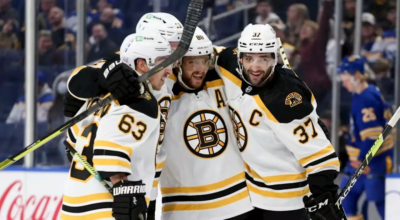 Bruins respond to Maple Leafs by sitting eight starters of their own