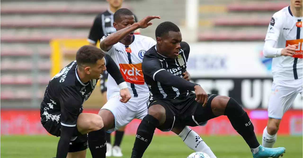 Ken Nkuba après le revers de Charleroi contre La Gantoise: «On a tous mouillé le maillot»