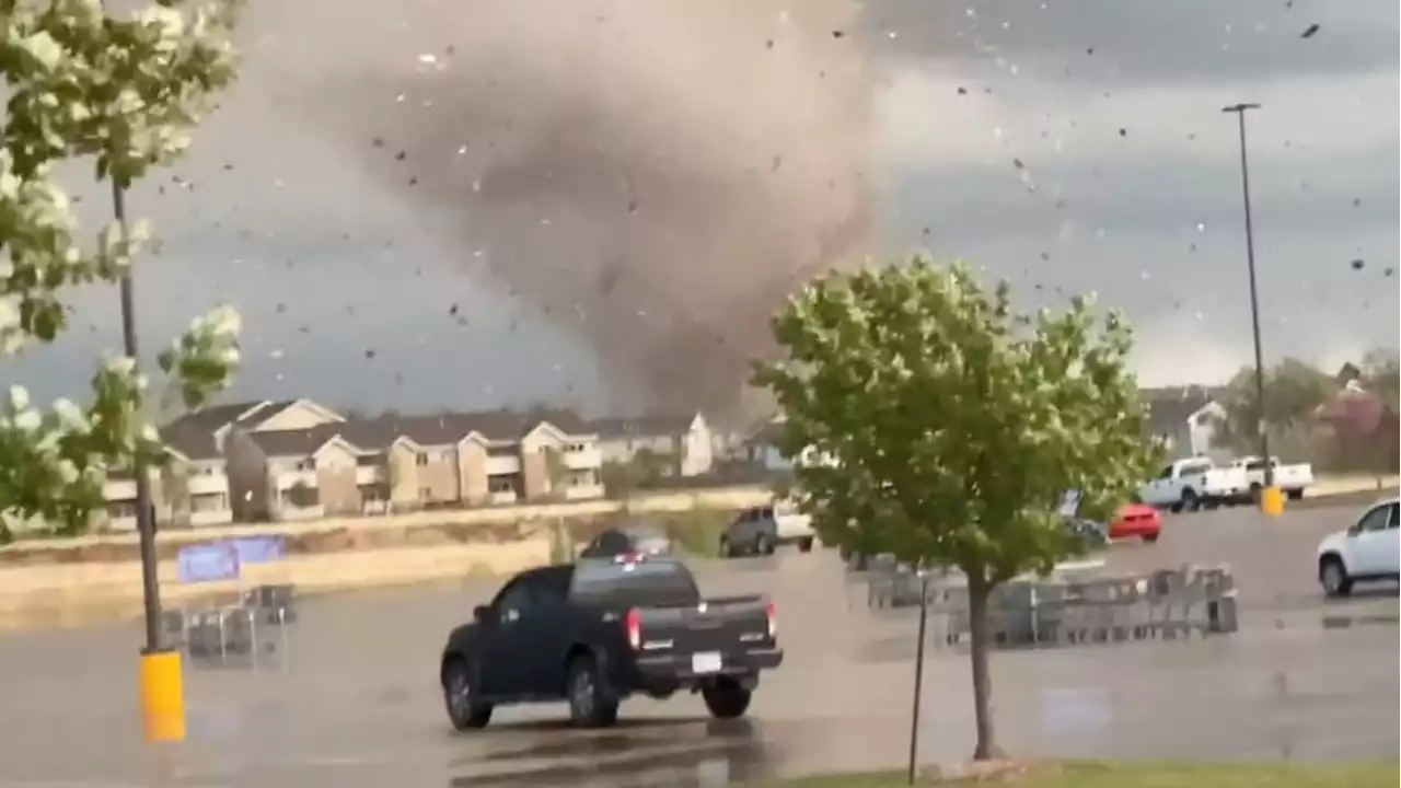 Tornadoes Hit Kansas, Bringing Destruction and Apple-Sized Hail