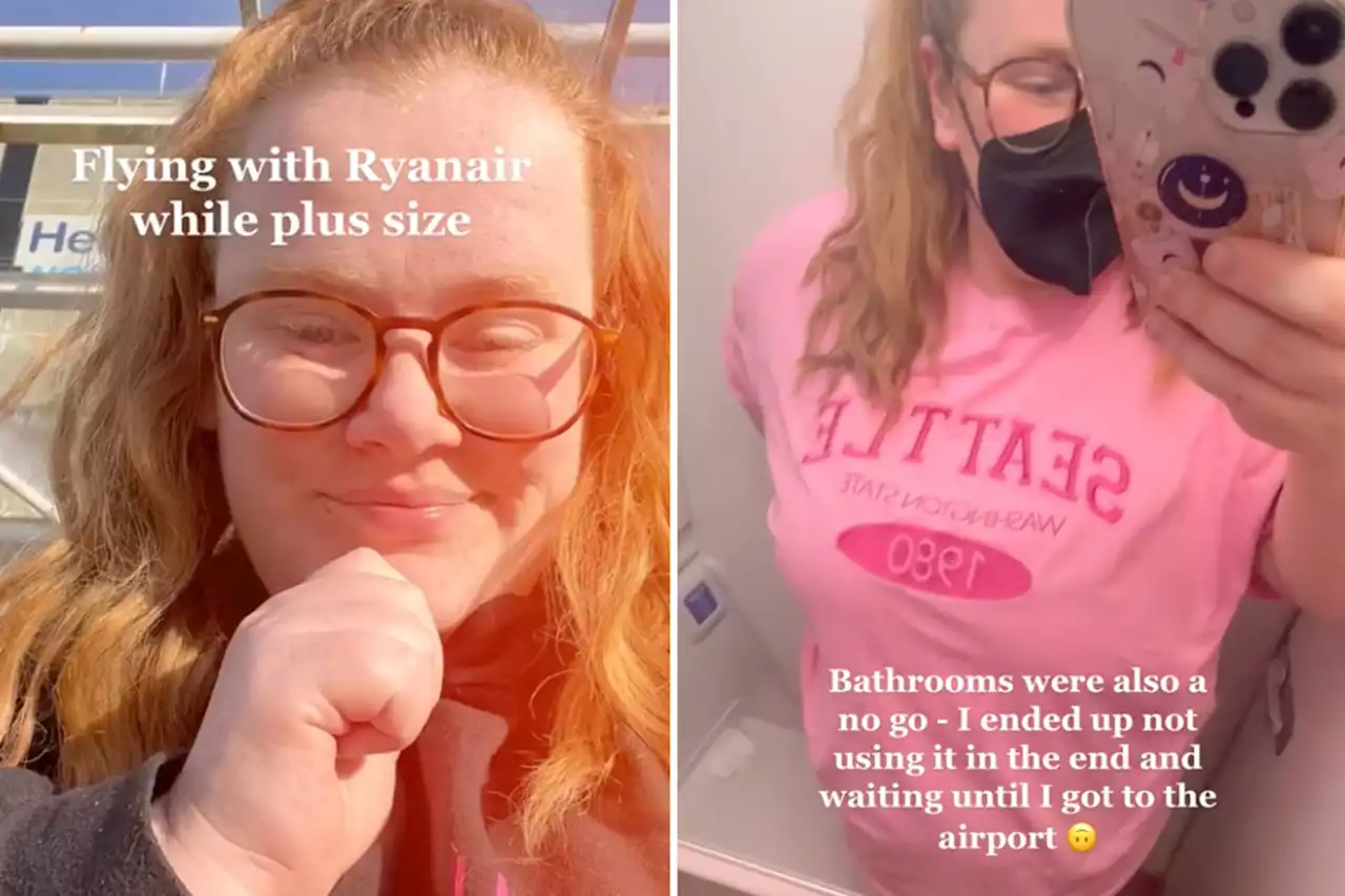 I'm plus-size and can't fit on Ryanair planes - it's their fault not mine