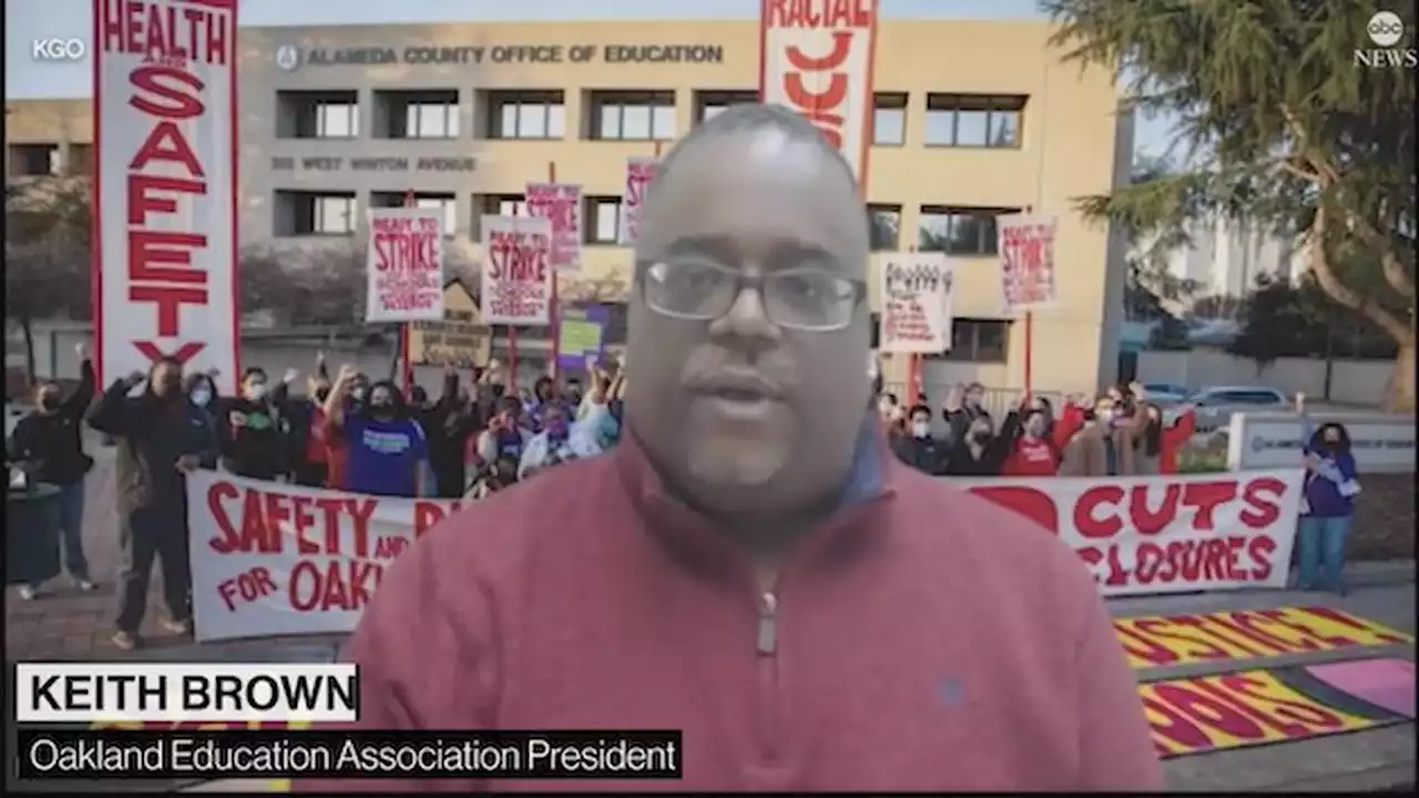 Oakland parents join teachers in one day strike over school closures