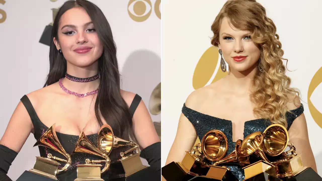 Olivia Rodrigo Drops Her GRAMMY, Mirrors 2010 Taylor Swift Moment