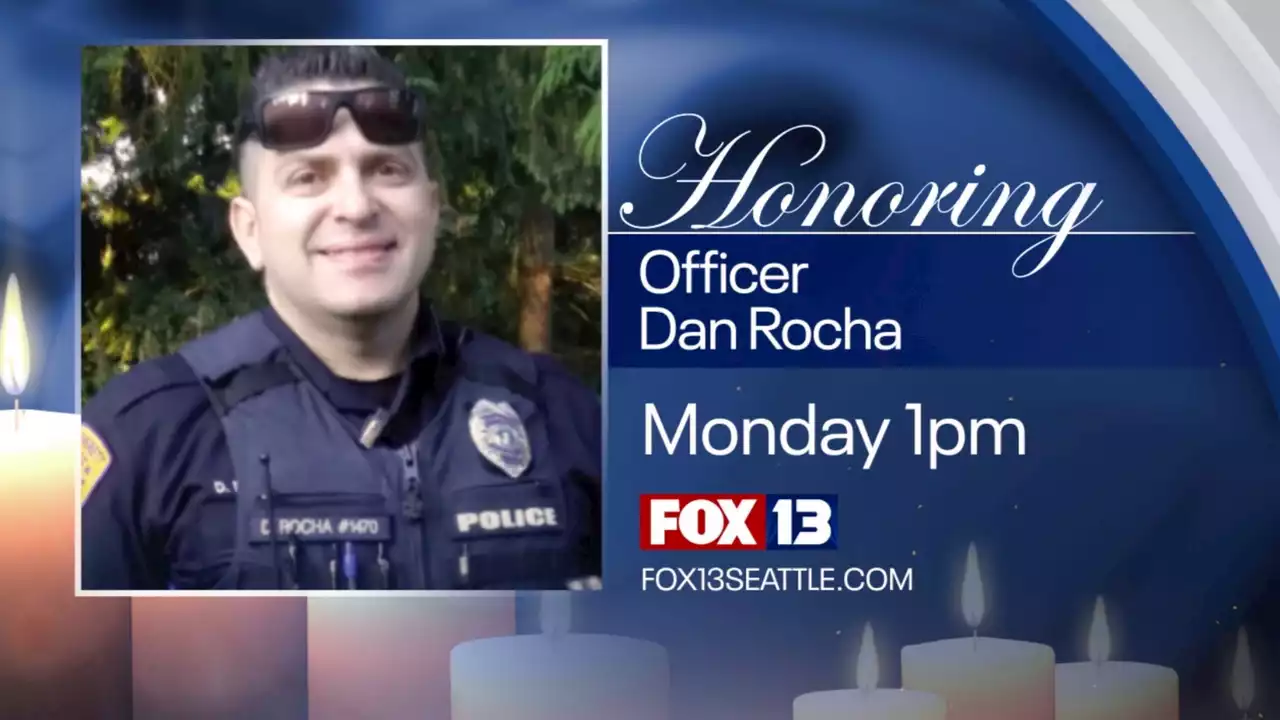 WATCH LIVE: Procession, Celebration of Life for fallen Everett Police Officer Dan Rocha