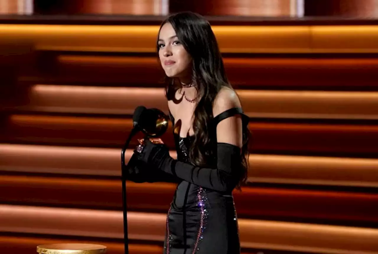 Olivia Rodrigo wins best new artist Grammy, her 2nd award