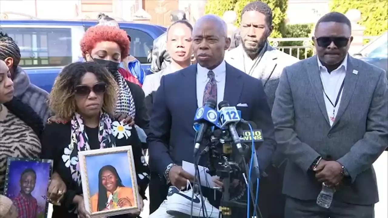 Mayor Adams meets with family of fatally shot 12-year-old boy in Brooklyn