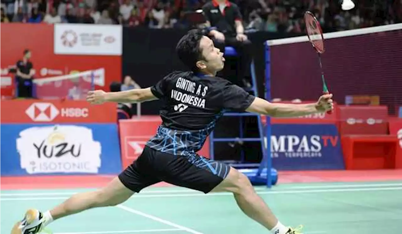 Korea Terbuka: Kejutan, Anthony Ginting Tersingkir di Babak Pertama