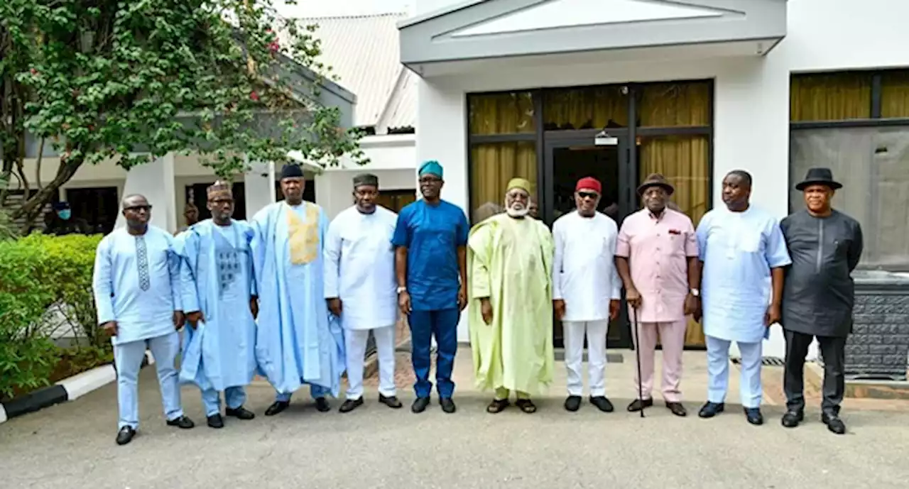 2023: PDP Governors Visit Babangida In Minna