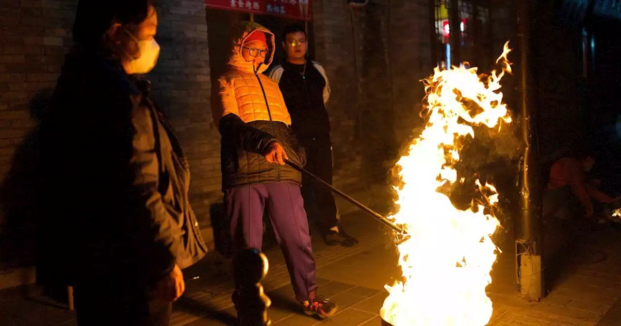 Día de barrido tumbas en China, la festividad de Qingming, también denominada día de limpieza