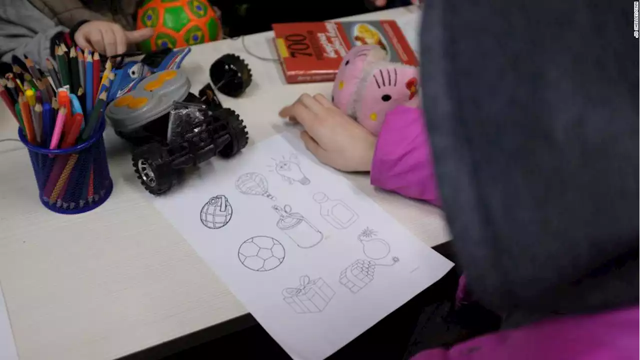 In a harsh lesson of war, Ukrainian children learn to tell toys from Russian explosives