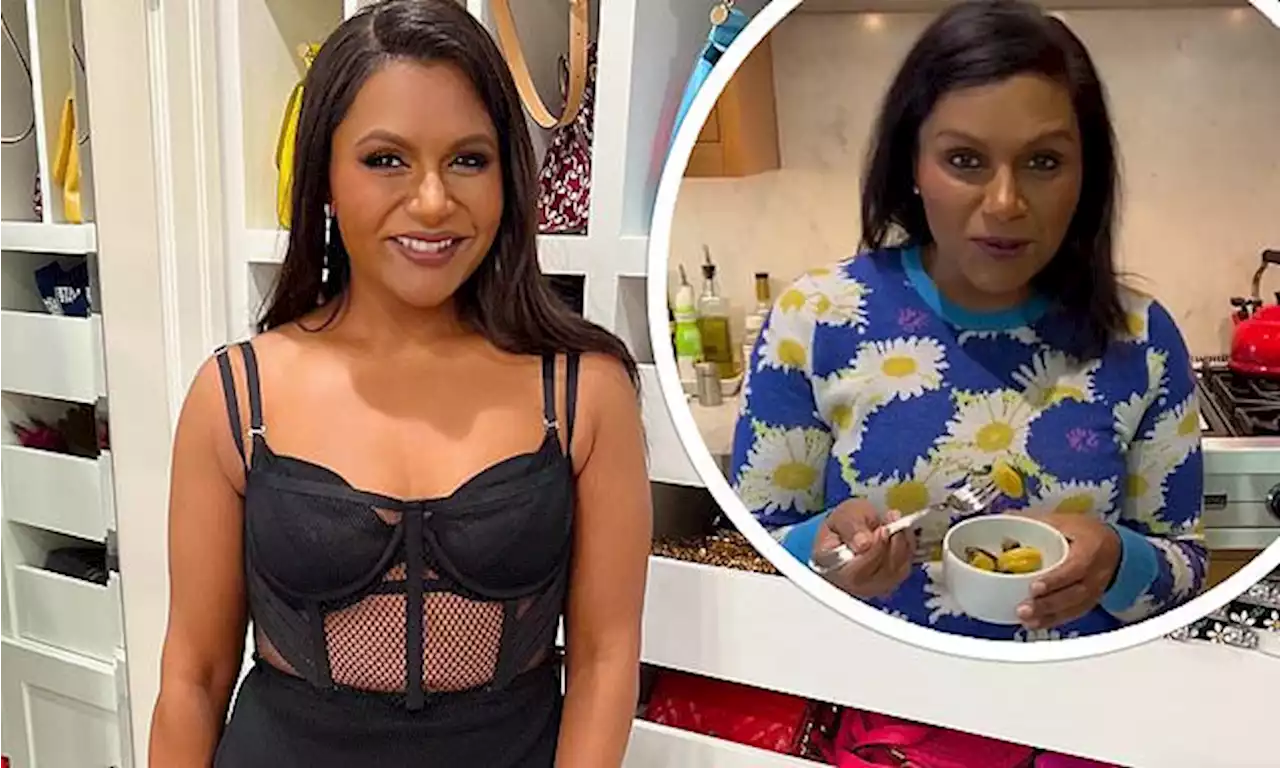 Mindy Kaling reveals she eats pasta after showing off weight loss