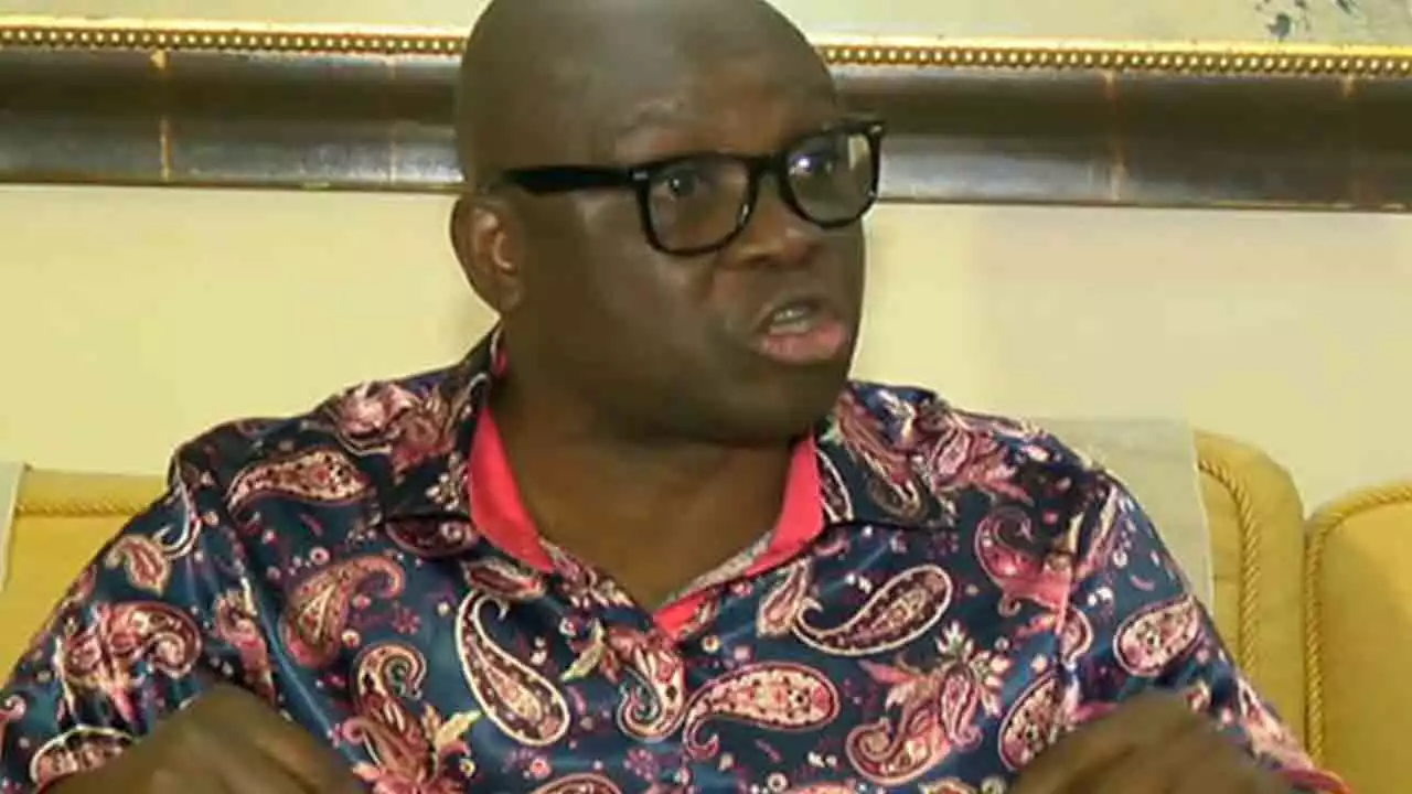 2023: Fayose resigns from PDP zoning committee over presidential ambition