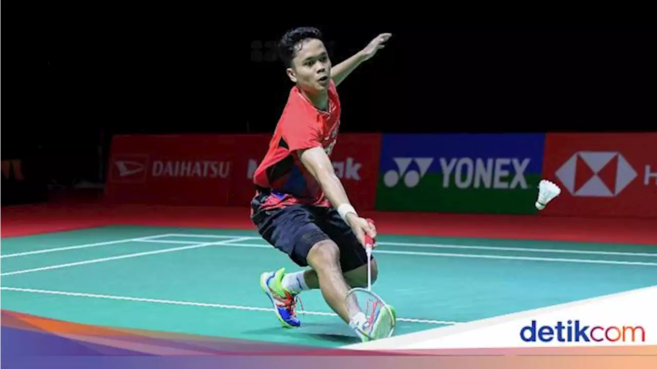 Anthony Ginting Tersingkir dari Korea Open 2022