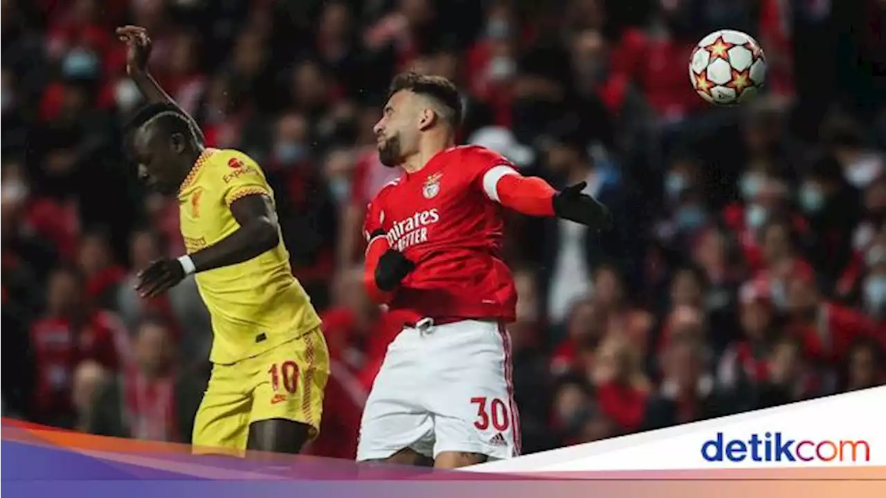 Liverpool Ungguli Benfica di Babak Pertama