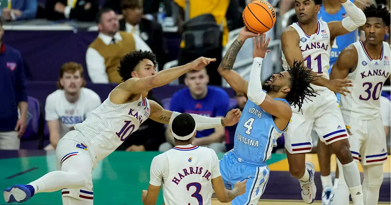 See highlights: Kansas beats North Carolina in historic NCAA comeback