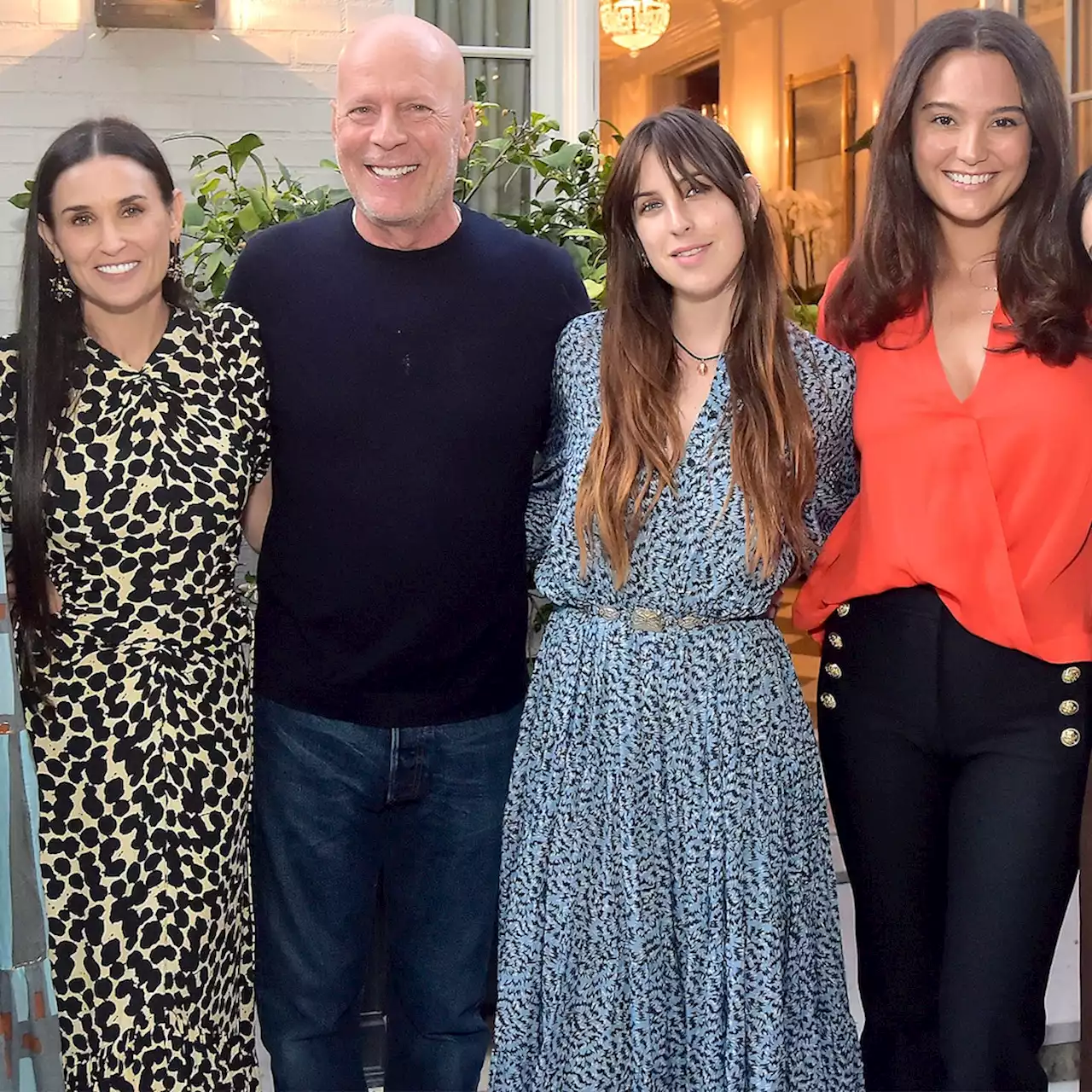 Inside Bruce Willis' Sprawling Family Support System With Wife Emma and Ex Demi Moore - E! Online