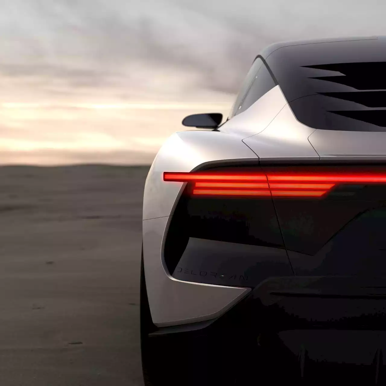 DeLorean teases what its new electric car will look like