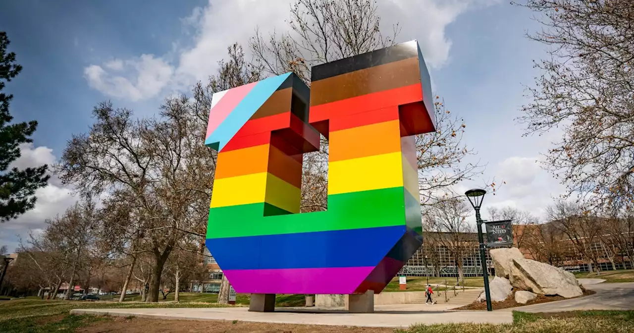 Pride 'U' vandalized on University of Utah campus